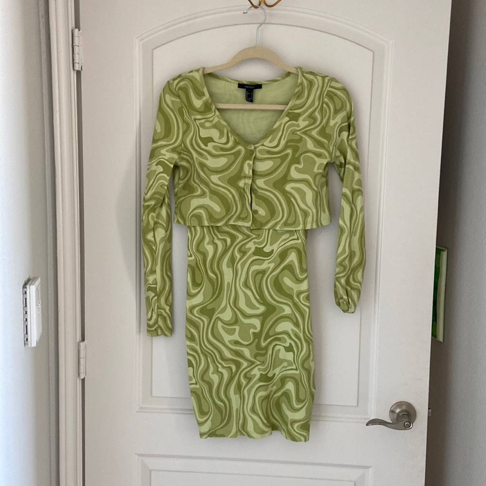 Forever 21 Two Piece Dress and sweater set
